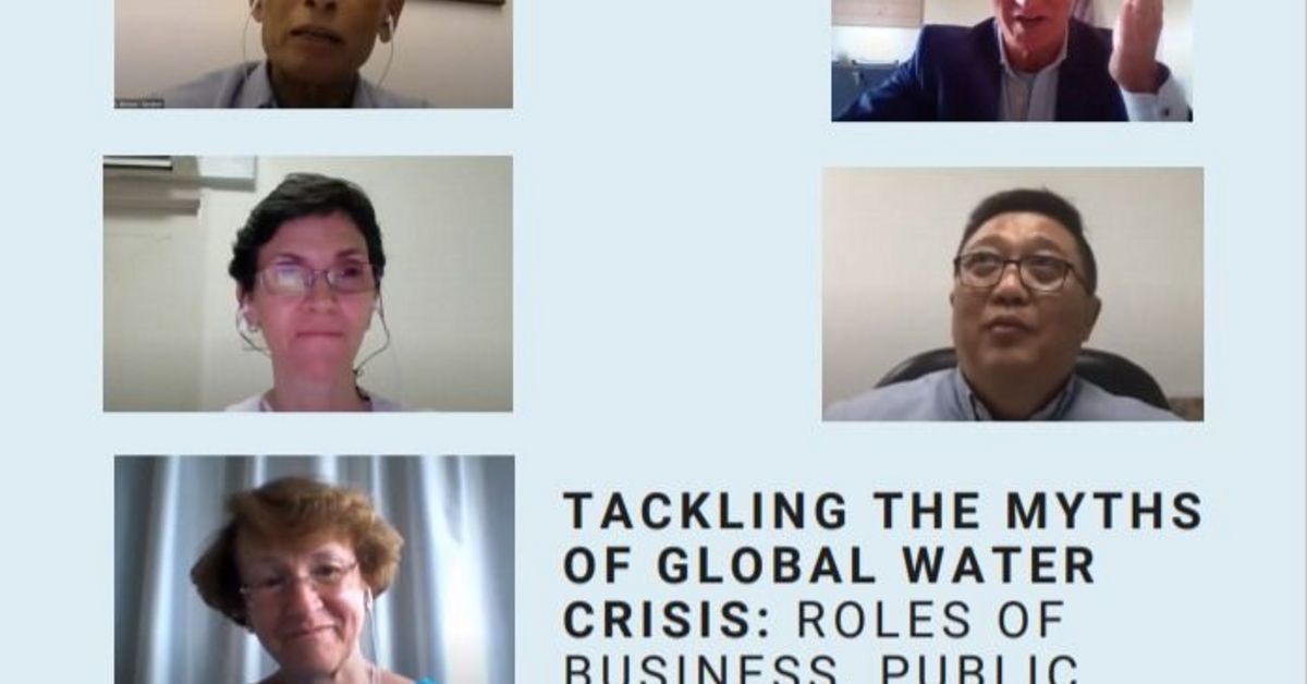 Webinar: Tackling the myths of global water crisis: Roles Of Business ...