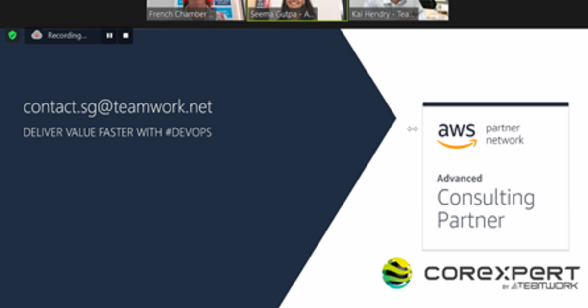Webinar: Dos and Don’ts of DevOps | French Chamber of Commerce in Singapore