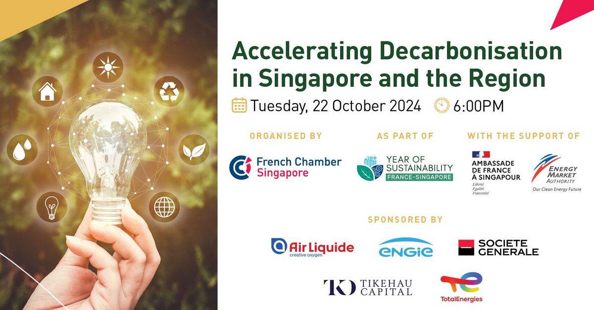 Accelerating Decarbonisation in Singapore and the Region - Singapore ...