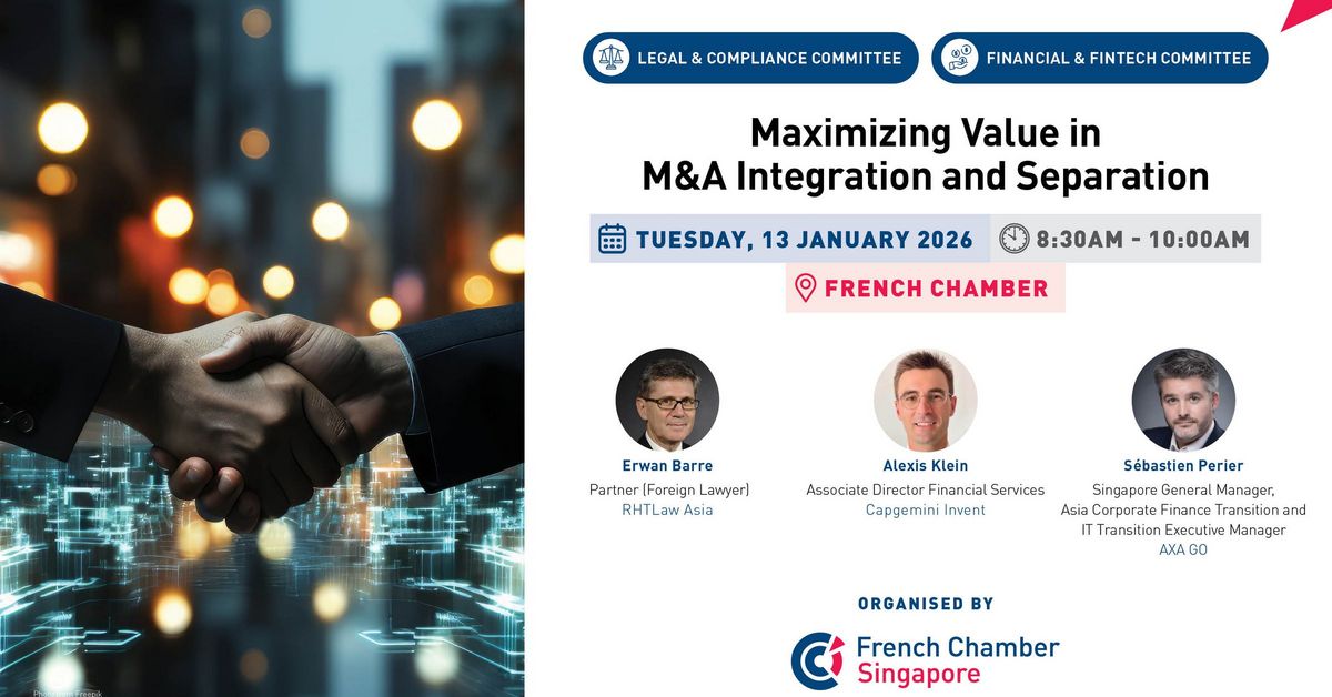 Maximizing Value in M&A Integration and Separation | French Chamber of ...