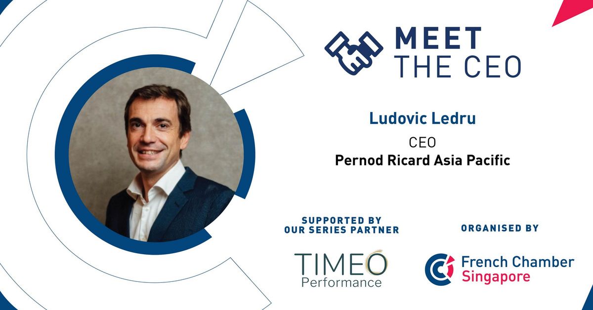 Linode Ceo MEET THE CEO #48 - PERNOD RICARD | French Chamber of Commerce in Singapore
