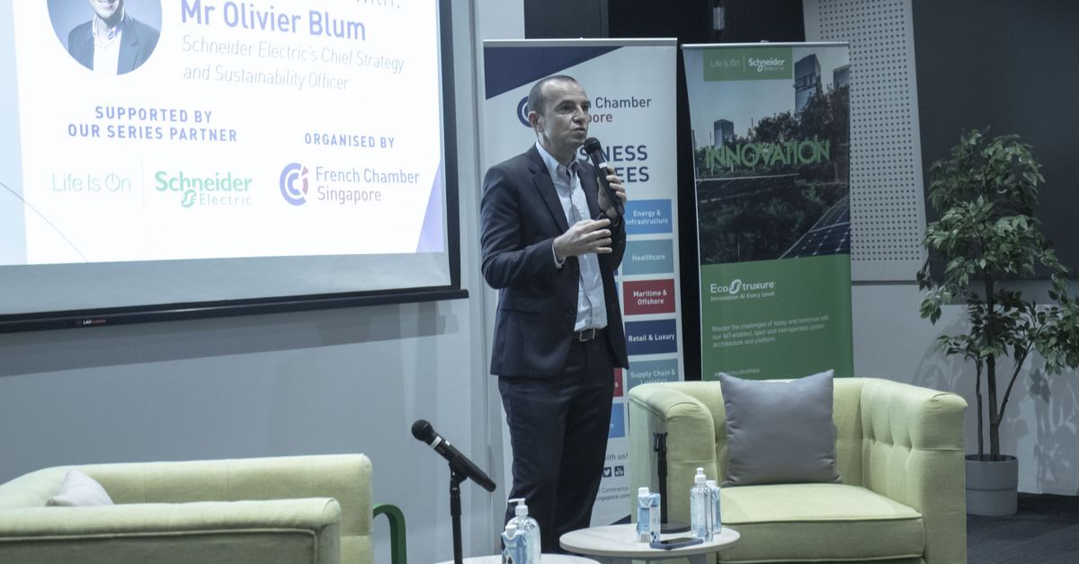 Past Event A conversation with Mr.Olivier Blum, Group Chief Strategy